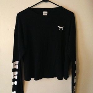 VS Pink Knit Long Sleeve